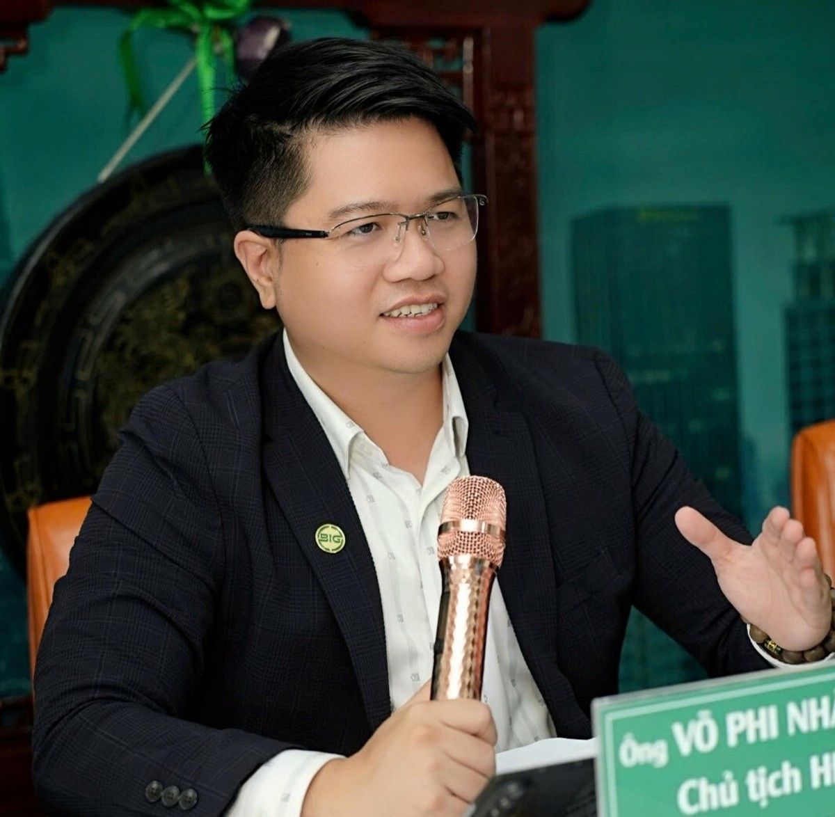 Ông Võ Phi Nhật Huy - Chủ tịch HĐQT chia sẻ về định hướng công ty năm 2026 tại ĐHĐCĐ