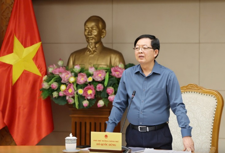 Phó Thủ tướng yêu cầu, Bộ NN&amp;MT phải xây dựng tiến độ theo từng nhóm địa phương - Ảnh: VGP