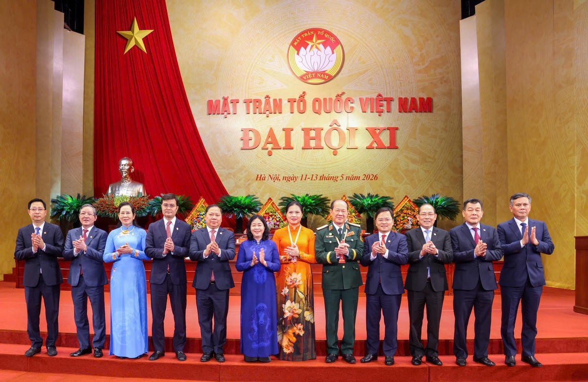 Ban Thường trực Ủy ban Trung ương Mặt trận Tổ quốc Việt Nam khóa XI. Ảnh: Quang Vinh
