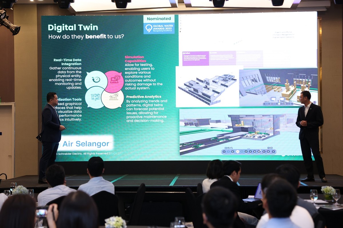 Các chuyên gia từ Schneider Electric chia sẻ tại sự kiện “Chuyển đổi số trong ngành nước”