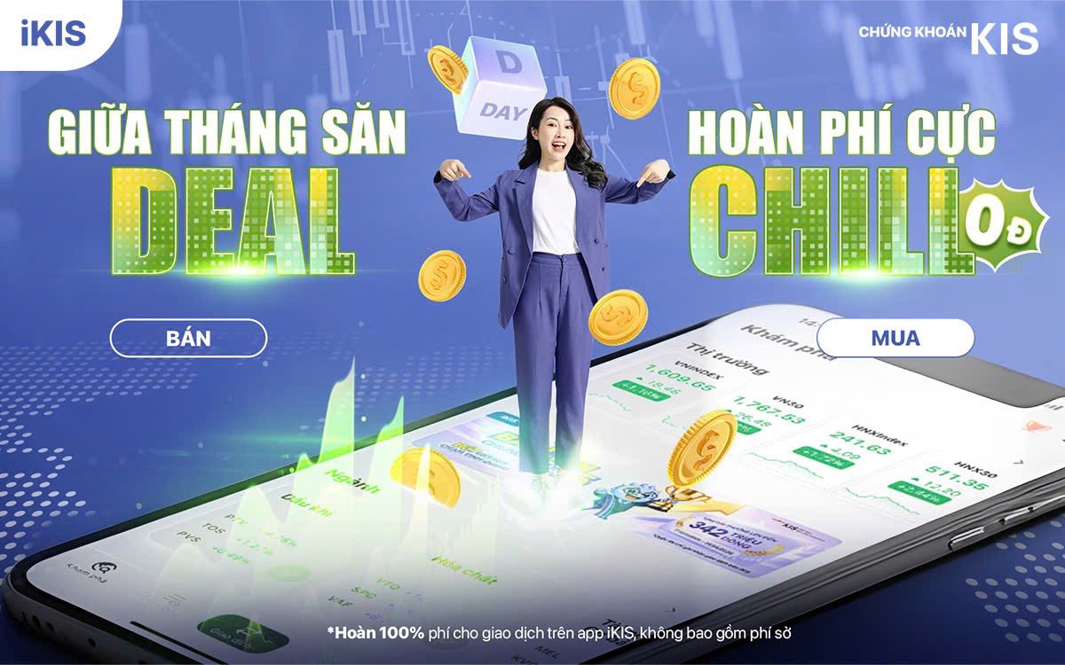Trước đó, KIS từng triển khai hoàn phí vào ngày 15 hàng tháng
