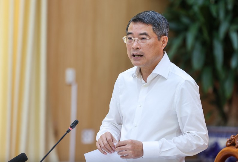 Thủ tướng Lê Minh Hưng nhấn mạnh Cần Thơ có vị trí, vai trò rất quan trọng với sự phát triển của khu vực và cả nước - Ảnh: VGP