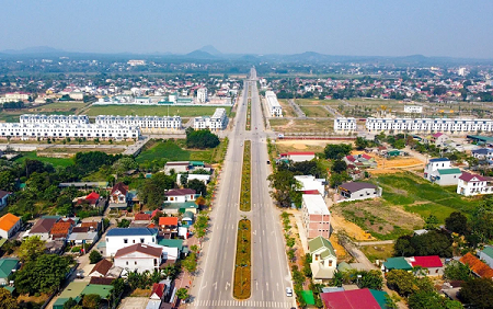 Đô thị Thái Hòa mở rộng sẽ là một trong 6 vùng động lực phát triển của tỉnh Nghệ An, ảnh Thành Cường BNA