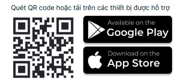 Mã QR giúp nhà đầu tư dễ dàng tải ứng dụng Amber Capital