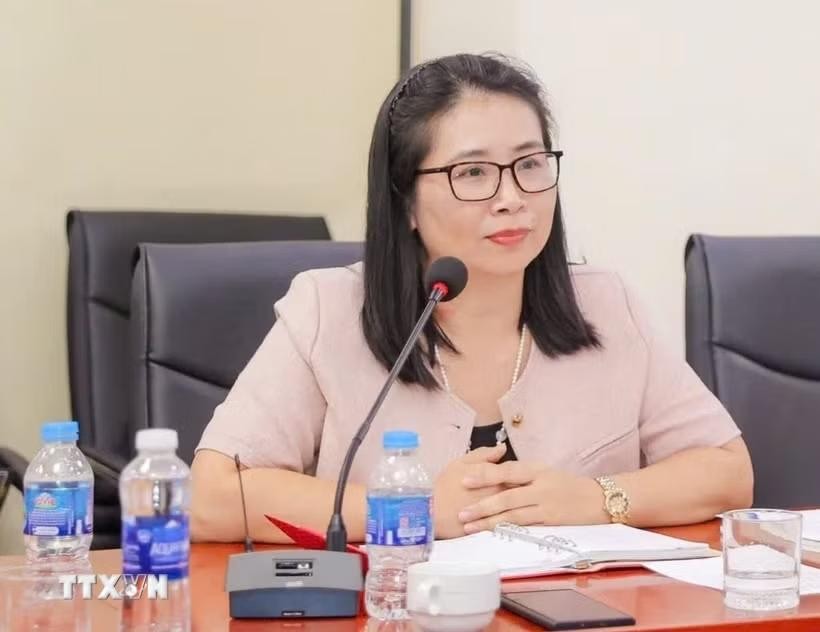 Tiến sỹ Lê Phương Hòa, Phó Viện trưởng Viện Nghiên cứu Nam Á, Tây Á và châu Phi (Viện Hàn lâm Khoa học xã hội Việt Nam). (Ảnh: Thanh Hương/TTXVN)