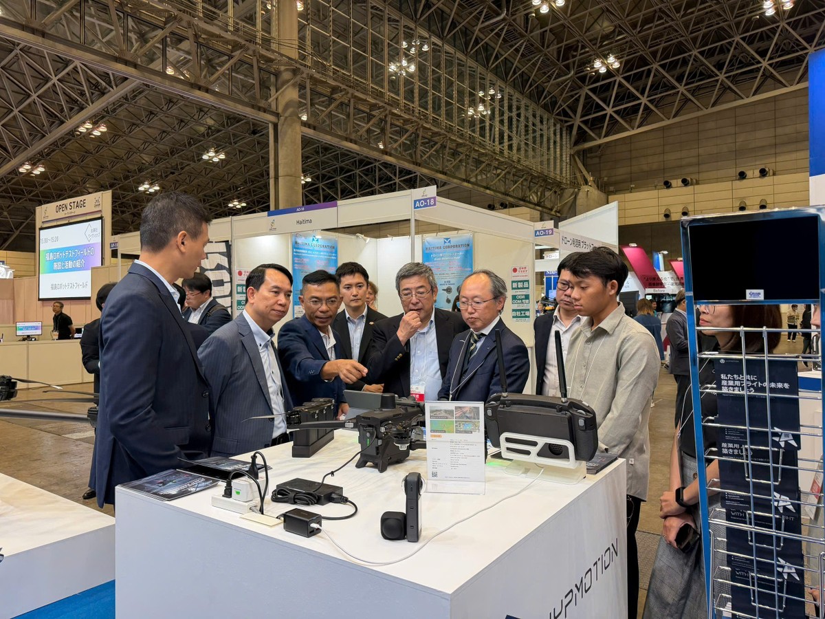 Vietnam Pavilion tại Japan Drone Expo 2026