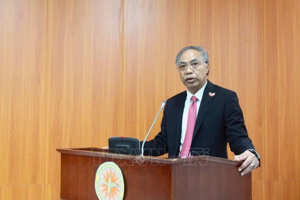 Ông Adam M. Tugio, Đại sứ Cộng hòa Indonesia tại Việt Nam. (Ảnh: Thanh Hương/TTXVN)
