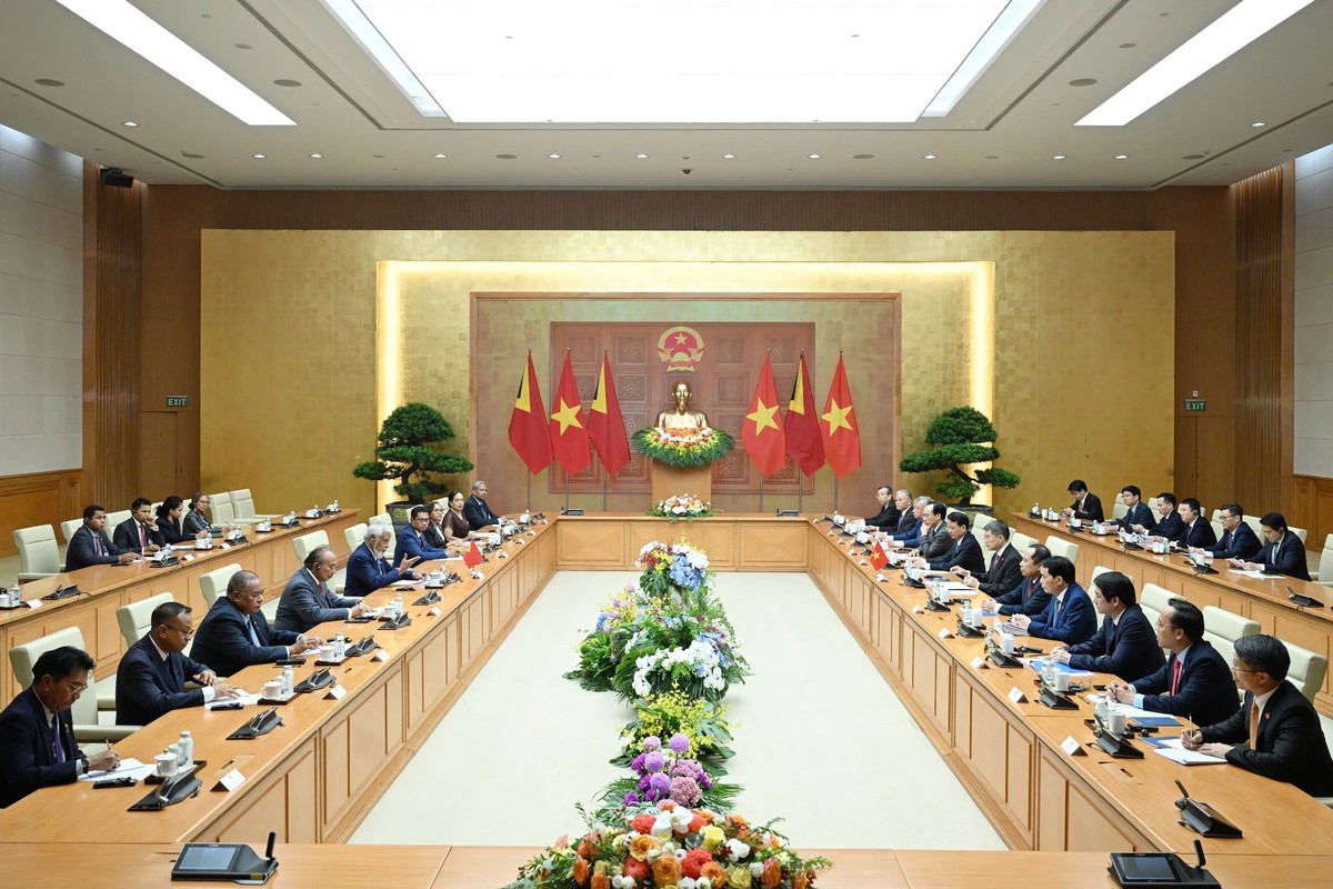 Toàn cảnh hội đàm. Ảnh: Đức Thanh.
