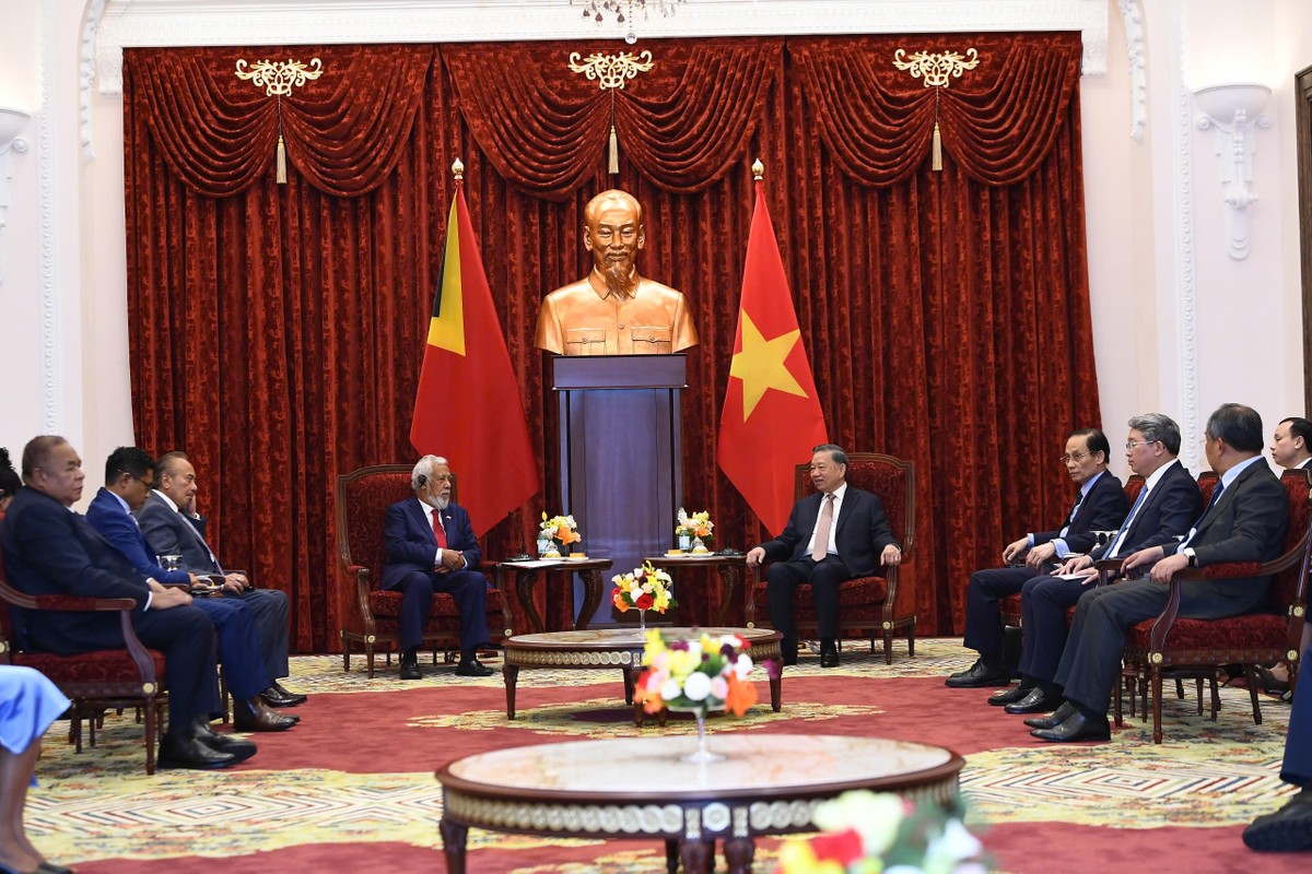 Quang cảnh buổi tiếp. Ảnh: Đức Thanh. Quang cảnh buổi tiếp. Ảnh: Đức Thanh.