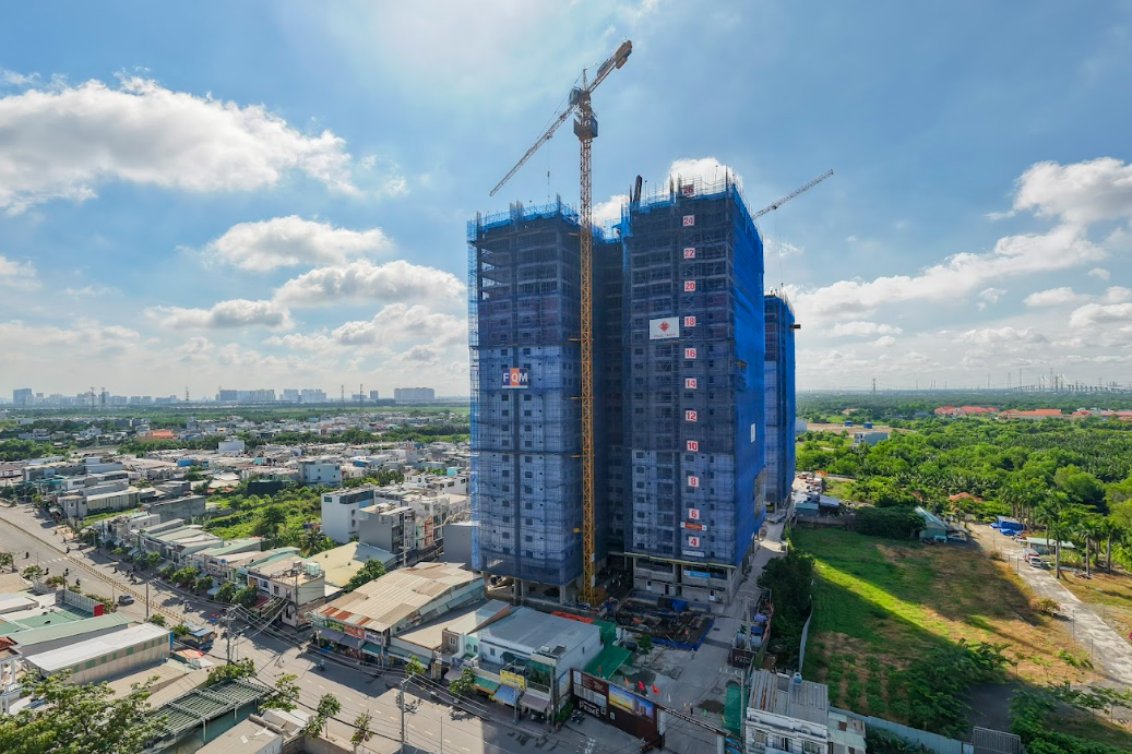 Tiến đến tầng 26 ở cả 3 tòa tháp, Khải Hoàn Prime đếm ngược đến ngày cất nóc vào ngày 9/7/2026