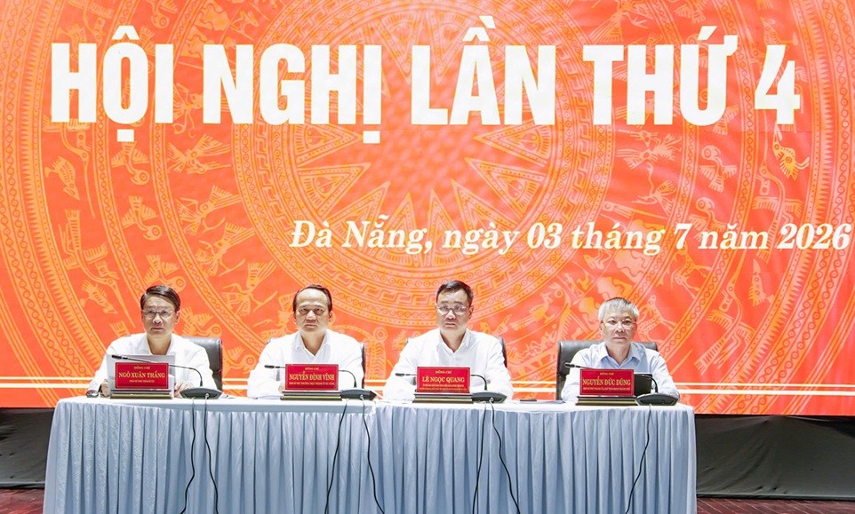 Ban Chấp hành Đảng bộ thành phố Đà Nẵng đã tổ chức Hội nghị lần thứ 4 nhằm đánh giá tình hình thực hiện nhiệm vụ 6 tháng đầu năm 2026.