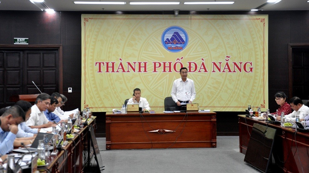 Bí thư Thành ủy Đà Nẵng, ông Lê Ngọc Quang đã làm việc với Đảng ủy Sở Tài chính Đà Nẵng về tình hình phát triển kinh tế.