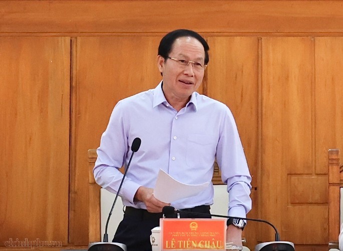 Phó Thủ tướng phát biểu kết luận cuộc họp. Ảnh: VGP. Phó Thủ tướng phát biểu kết luận cuộc họp. Ảnh: VGP.