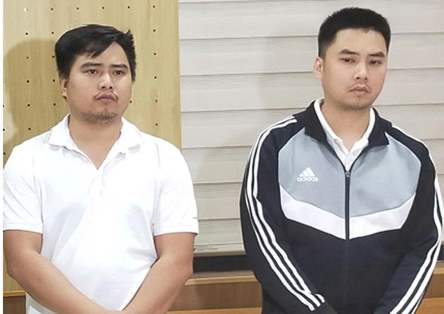 Đối tượng Đào Văn Minh và Đào Văn Cảnh. Ảnh: CA Thanh Hóa
