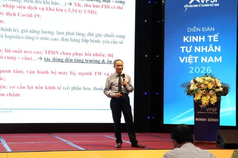 TS. Cấn Văn Lực cho rằng, Ninh Bình vẫn còn nhiều dư địa để phát triển nếu khai thác tốt nguồn lực của khu vực doanh nghiệp tư nhân.