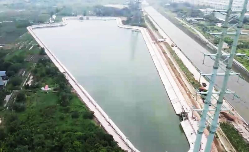 Hồ điều hòa Yên Nghĩa 2, công trình có quy mô lớn nhất trong nhóm 7 dự án chống ngập khẩn cấp của Hà Nội, đã được đưa vào vận hành, góp phần tăng năng lực điều tiết nước và giảm nguy cơ úng ngập khu vực phía Tây Thủ đô.