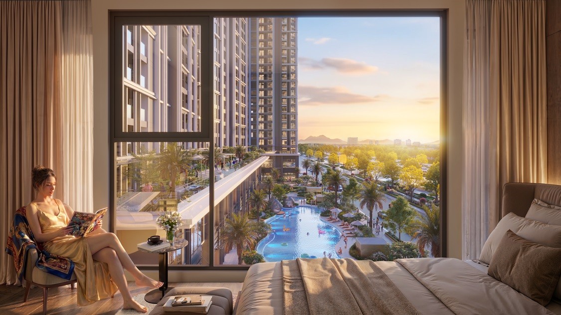 Căn hộ Dyhome - điểm nhấn mới tại Beachtro Tower. Ảnh phối cảnh: Sun Property Căn hộ Dyhome - điểm nhấn mới tại Beachtro Tower. Ảnh phối cảnh: Sun Property