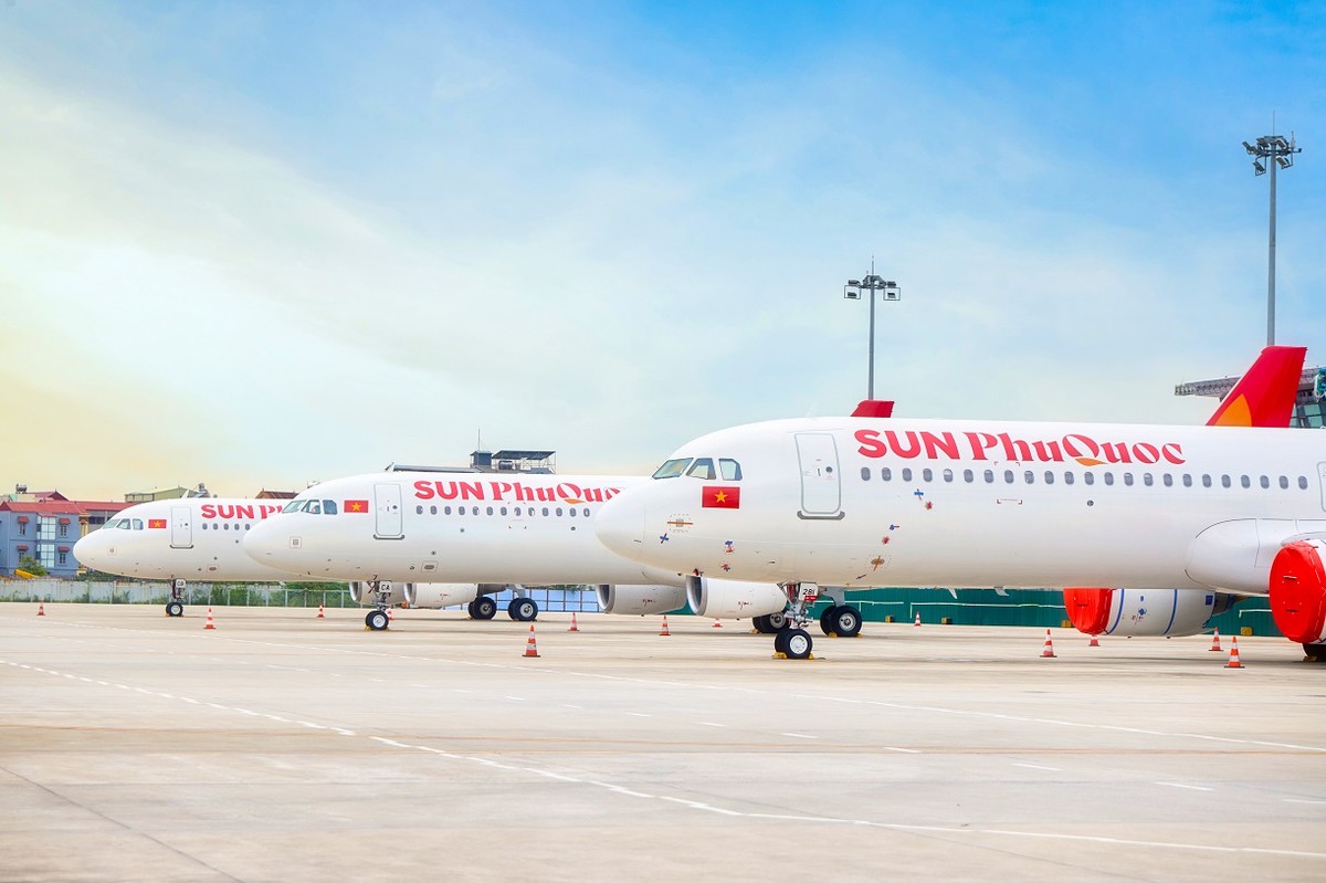 Tập đoàn Sun Group “bắt tay” Changi Airports International nhằm phát triển Cảng HKQT Phú Quốc theo tiêu chuẩn quốc tế. Ảnh Ánh Dương. Tập đoàn Sun Group “bắt tay” Changi Airports International nhằm phát triển Cảng HKQT Phú Quốc theo tiêu chuẩn quốc tế. Ảnh Ánh Dương.