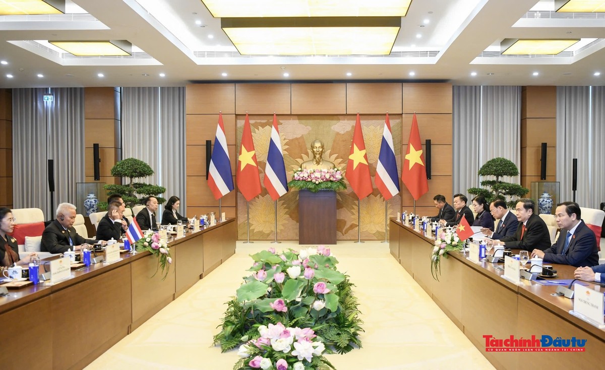 Quang cảnh hội đàm. Ảnh: Đức Thanh