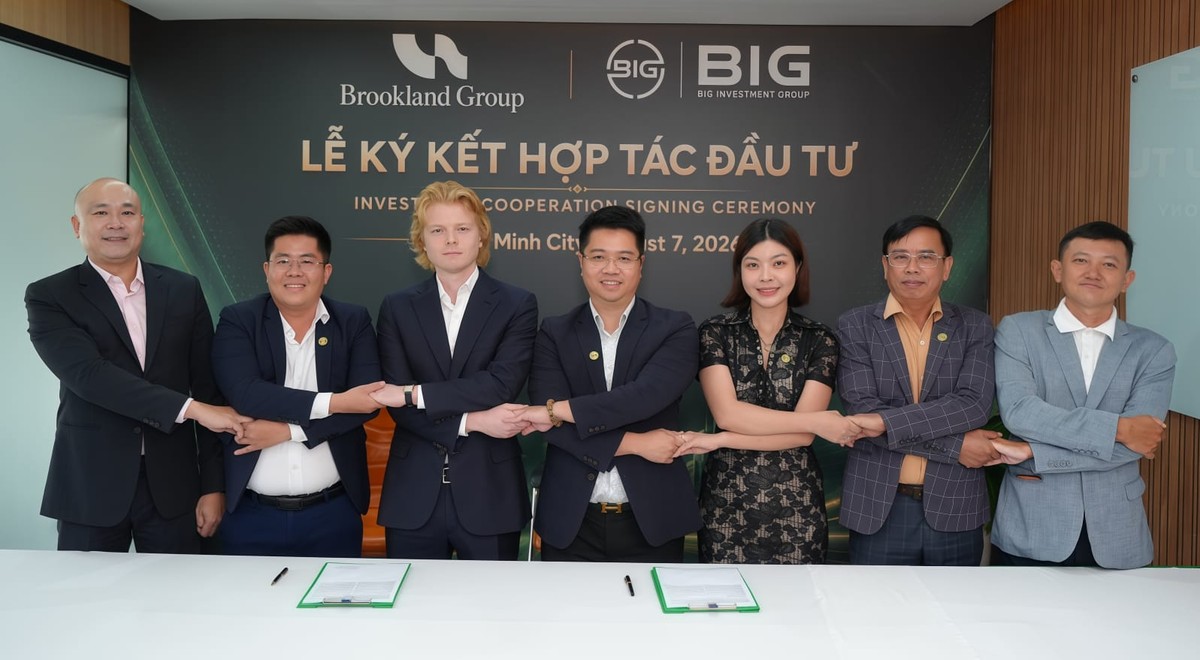 Ban lãnh đạo Tập đoàn BIG và BROOKLAND hợp tác chiến lược Ban lãnh đạo Tập đoàn BIG và BROOKLAND hợp tác chiến lược