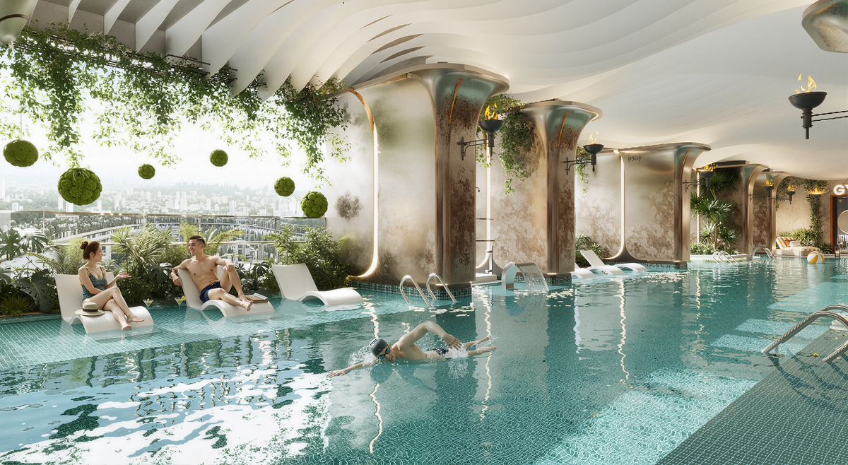 Hồ bơi vô cực Onsen với thiết kế tràn bờ tuyệt mỹ mở ra tầm view panorama mãn nhãn ôm trọn đường chân trời Hồ bơi vô cực Onsen với thiết kế tràn bờ tuyệt mỹ mở ra tầm view panorama mãn nhãn ôm trọn đường chân trời