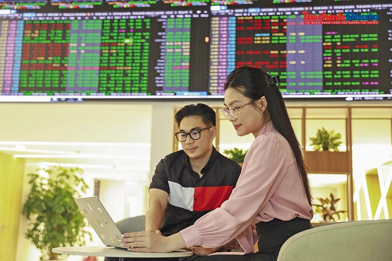 Thị trường chứng khoán Việt Nam đã có sự phát triển đáng kể, với quy mô tương đương 82,3% GDP. Ảnh: Đức Thanh