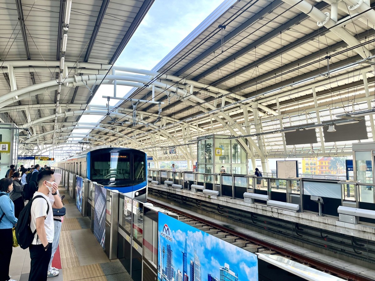Khách đi metro số 1 ngày 2/9 sẽ được miễn phí vé.