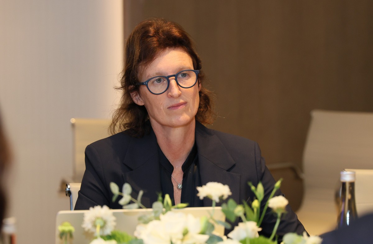 Bà Fiona Bassett, Tổng Giám đốc điều hành FTSE Russell. Ảnh: Mạnh Tuấn