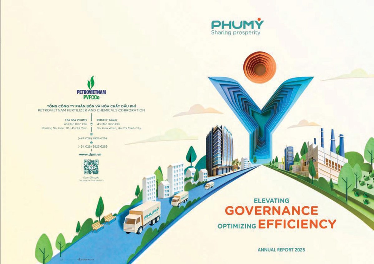 Báo cáo thường niên 2025 của PVFCCo - Phú Mỹ đã giành giải thưởng tại 5 hạng mục danh giá Báo cáo thường niên 2025 của PVFCCo - Phú Mỹ đã giành giải thưởng tại 5 hạng mục danh giá