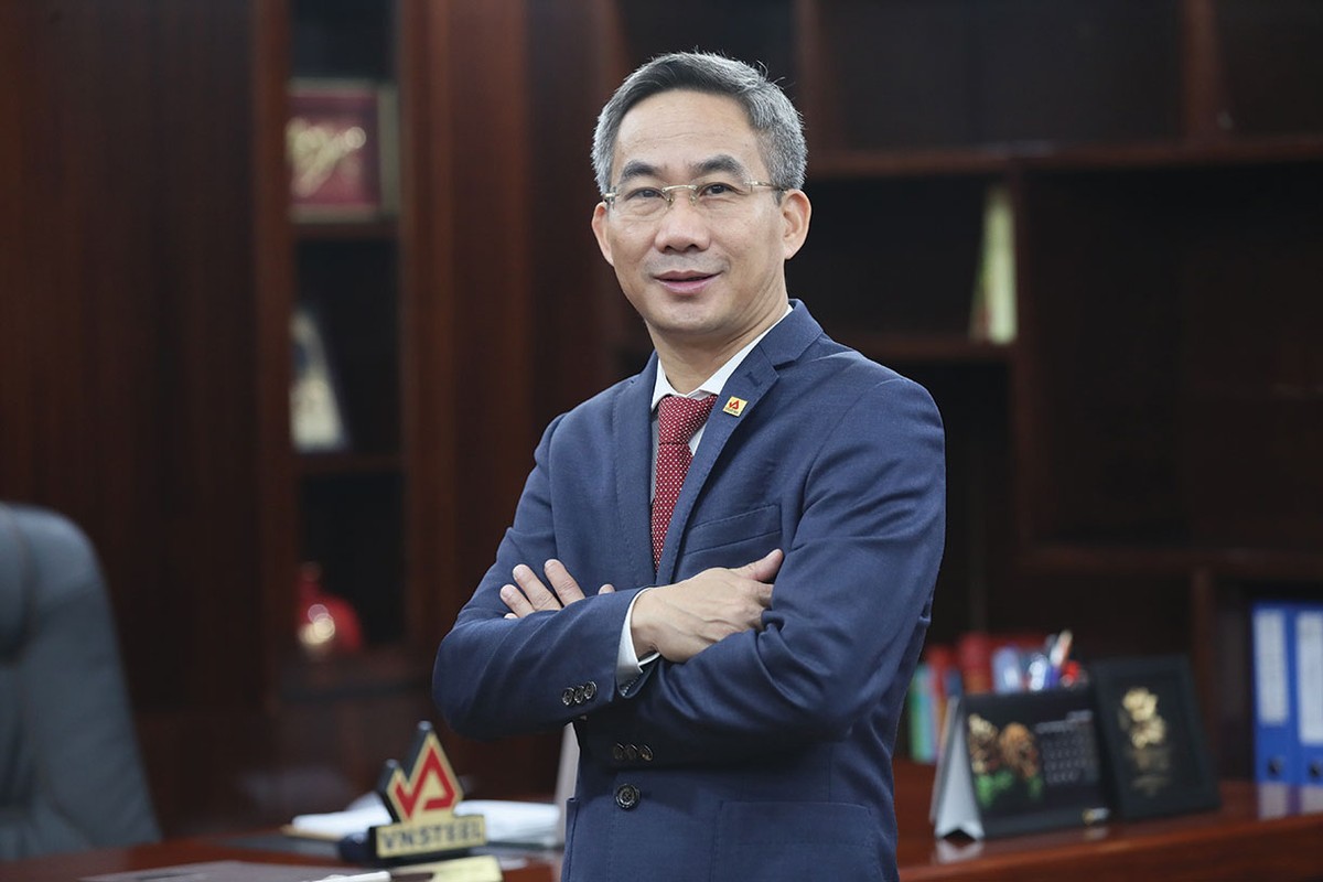 Ông Nghiêm Xuân Đa, Tổng giám đốc Tổng công ty Thép Việt Nam (VNSTEEL)