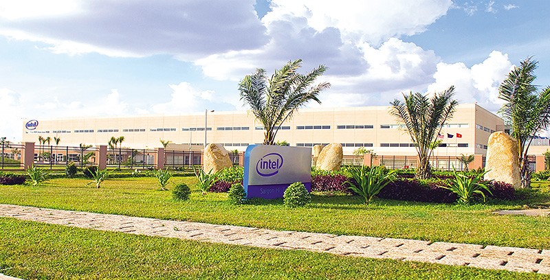Các nhà đầu tư Mỹ đang tăng tốc đầu tư vào Việt Nam. Trong ảnh: Nhà máy của Intel (Mỹ) tại TP.HCM