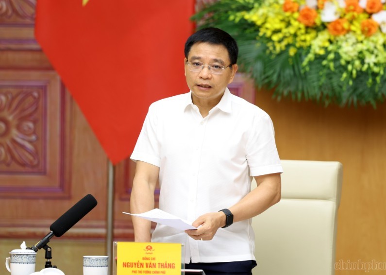 Phó Thủ tướng Nguyễn Văn Thắng chỉ đạo tại cuộc họp. Phó Thủ tướng Nguyễn Văn Thắng chỉ đạo tại cuộc họp.