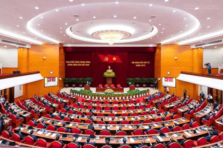 Bế mạc Hội nghị lần thứ tư Ban Chấp hành Trung ương Đảng khóa XIV - Ảnh: chinhphu.vn/Nhật Bắc Bế mạc Hội nghị lần thứ tư Ban Chấp hành Trung ương Đảng khóa XIV - Ảnh: chinhphu.vn/Nhật Bắc