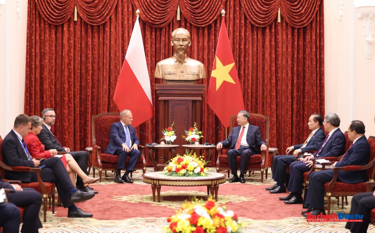 Tổng Bí thư, Chủ tịch nước Tô Lâm đã tiếp Thủ tướng Ba Lan Donald Tusk.