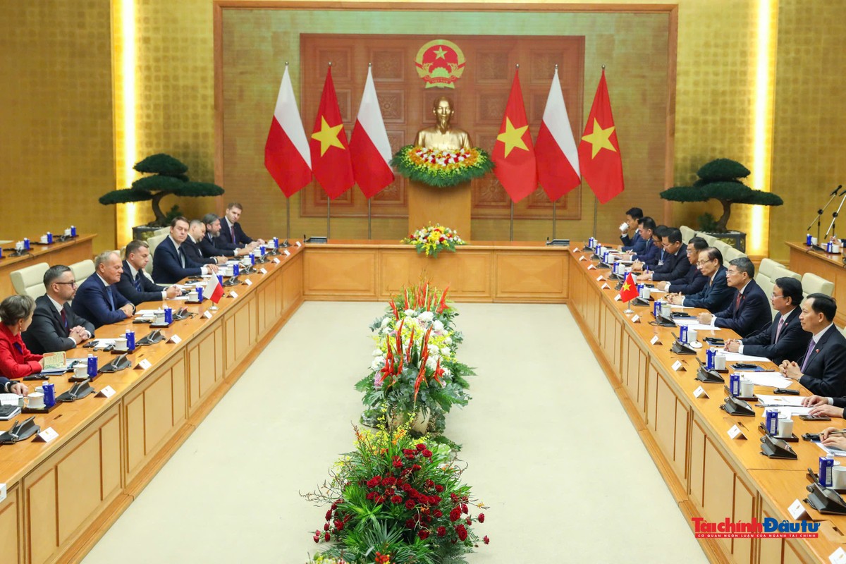 Quang cảnh hội đàm.