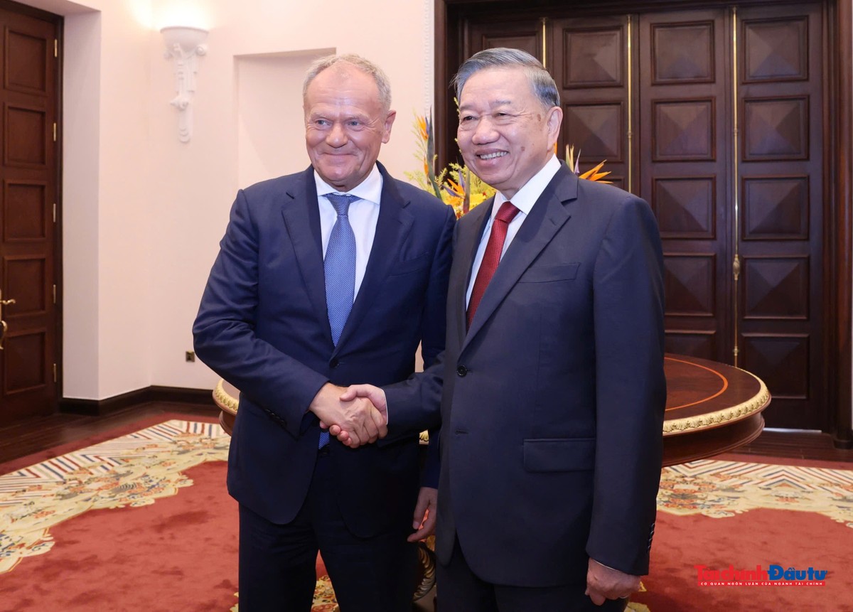 Tổng Bí thư, Chủ tịch nước Tô Lâm đã tiếp Thủ tướng Ba Lan Donald Tusk.