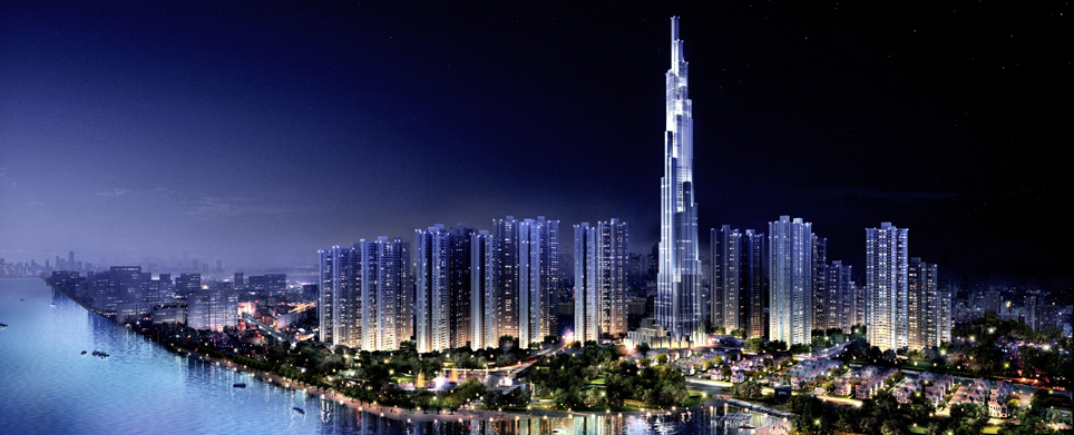 Cất nóc tòa nhà cao nhất Việt Nam - Landmark 81 ảnh 1