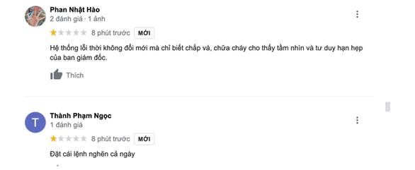 Bình luận của người dùng.