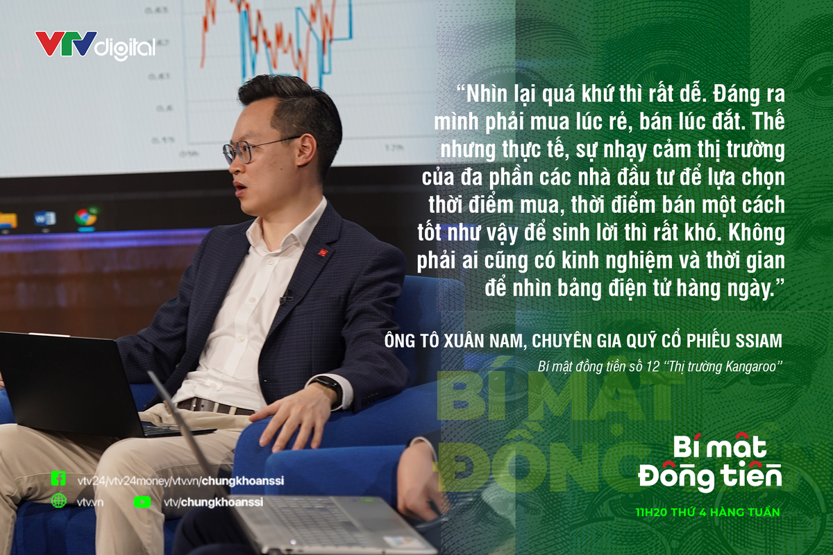 Nhiều khách mời đến từ các quỹ đầu tư lớn quan điểm rằng xu hướng dài hạn của thị trường là đi lên, thay vì đoán điểm vào/ ra lướt sóng thì hãy kiên trì đầu tư định kỳ để có lợi nhuận lâu dài. Nhiều khách mời đến từ các quỹ đầu tư lớn quan điểm rằng xu hướng dài hạn của thị trường là đi lên, thay vì đoán điểm vào/ ra lướt sóng thì hãy kiên trì đầu tư định kỳ để có lợi nhuận lâu dài.