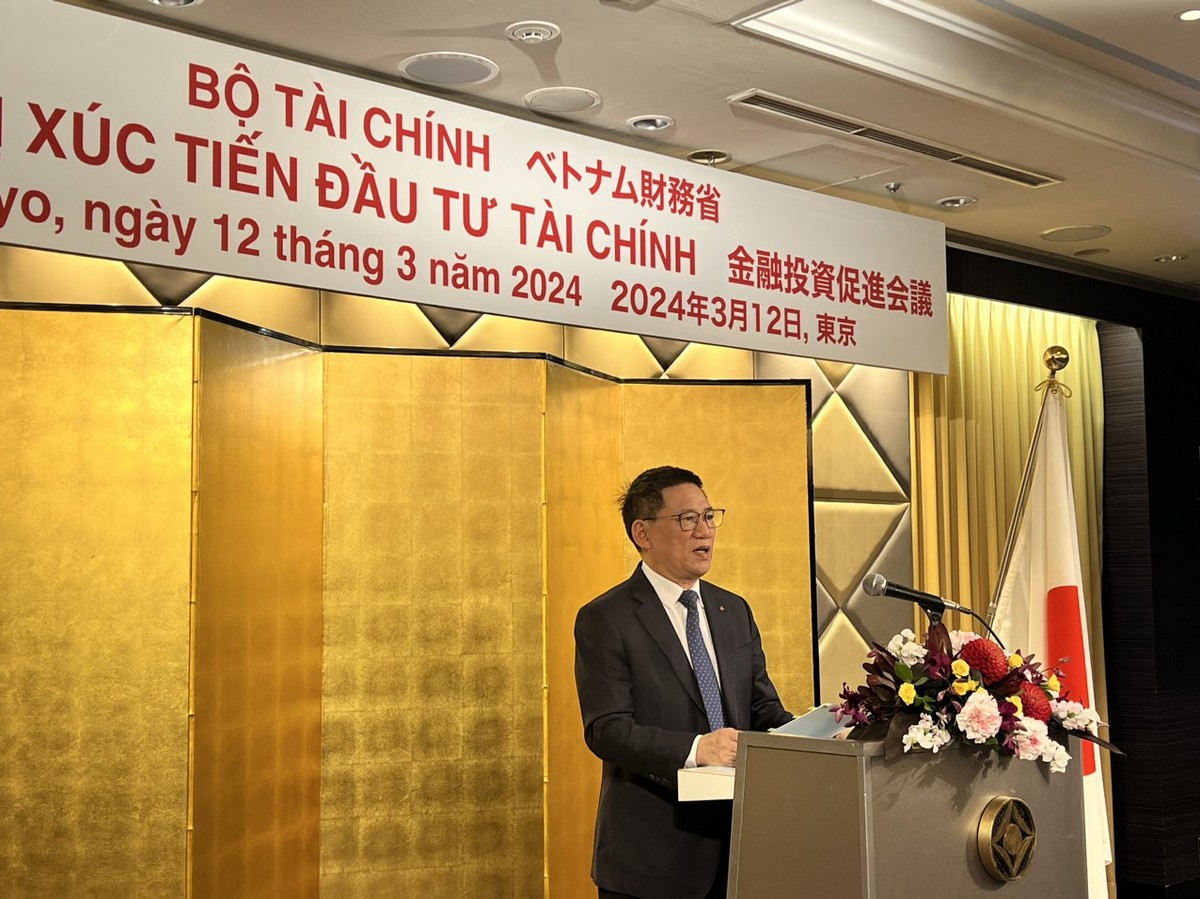 Bộ trưởng Bộ tài chính Việt Nam, ông Hồ Đức Phớc phát biểu tại Hội nghị Bộ trưởng Bộ tài chính Việt Nam, ông Hồ Đức Phớc phát biểu tại Hội nghị