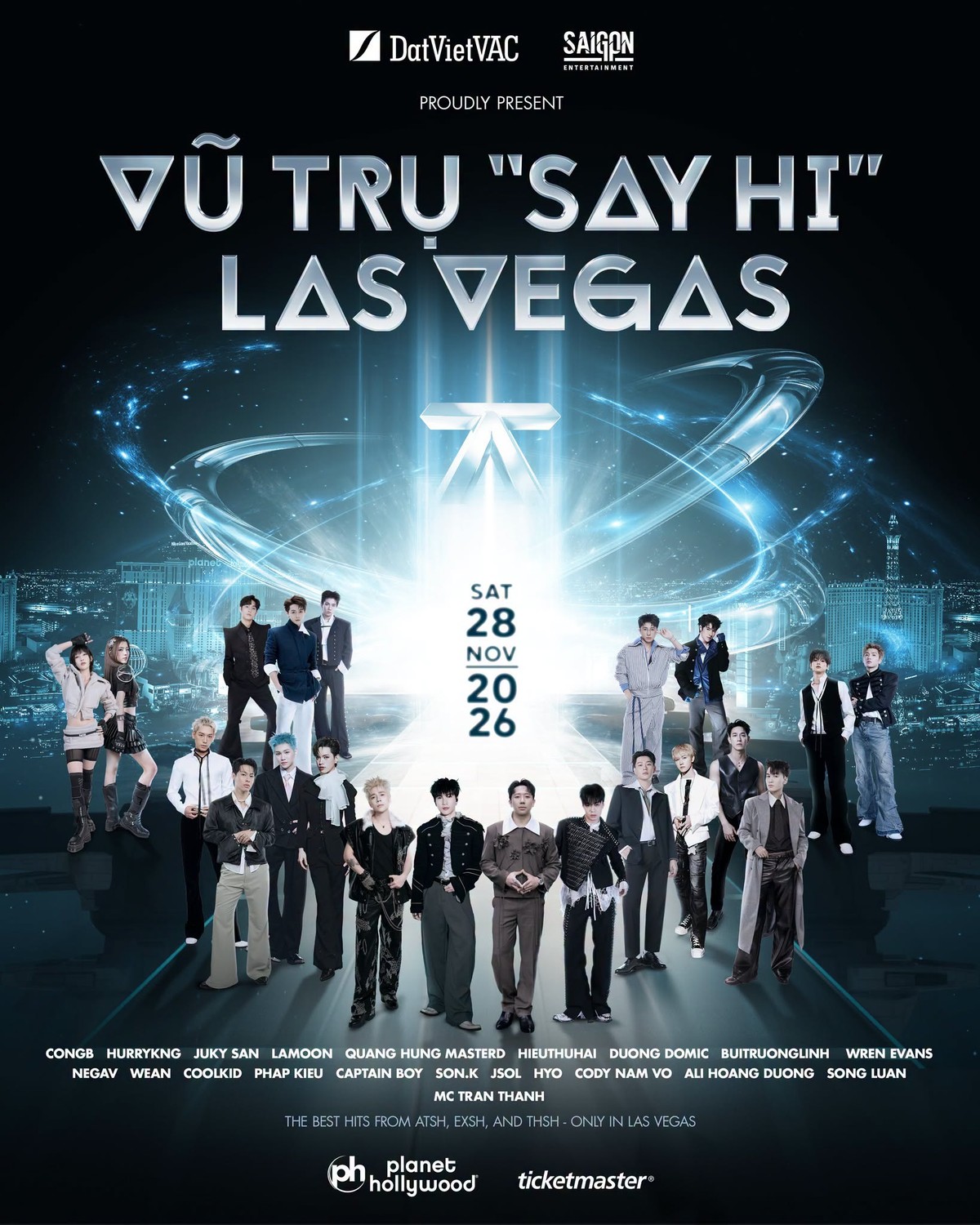 Vũ Trụ “Say Hi” được DatVietVAC đẩy mạnh khai thác ở thị trường quốc tế