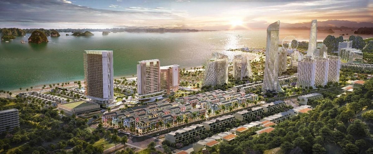 Sonasea Vân Đồn Harbor City có vị trí đắt giá ven biển