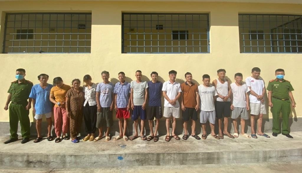 Ổ nhóm đánh bạc chuyên nghiệp bị bắt giữ.