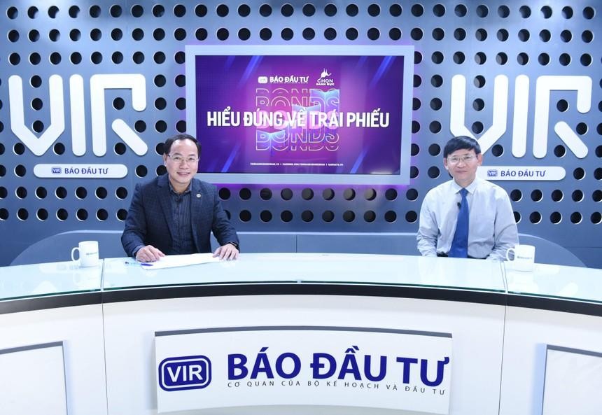 Luật sư Trương Thanh Đức, Giám đốc Công ty Luật Anvi (phải) tại talkshow "Chọn danh mục"
