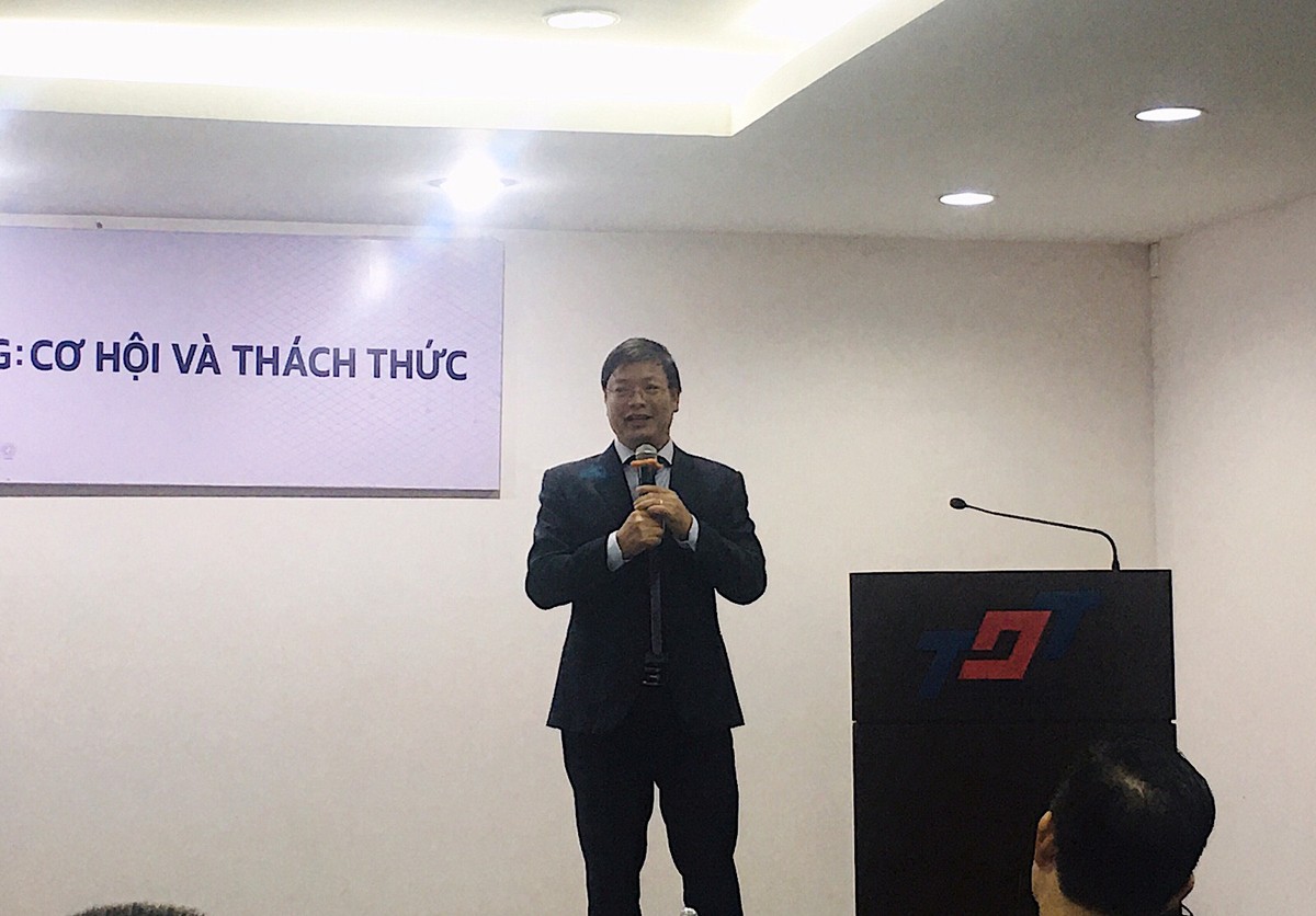 TS. Trần Quý, Viện trưởng Viện Phát triển Kinh tế số Việt Nam (VIDE).