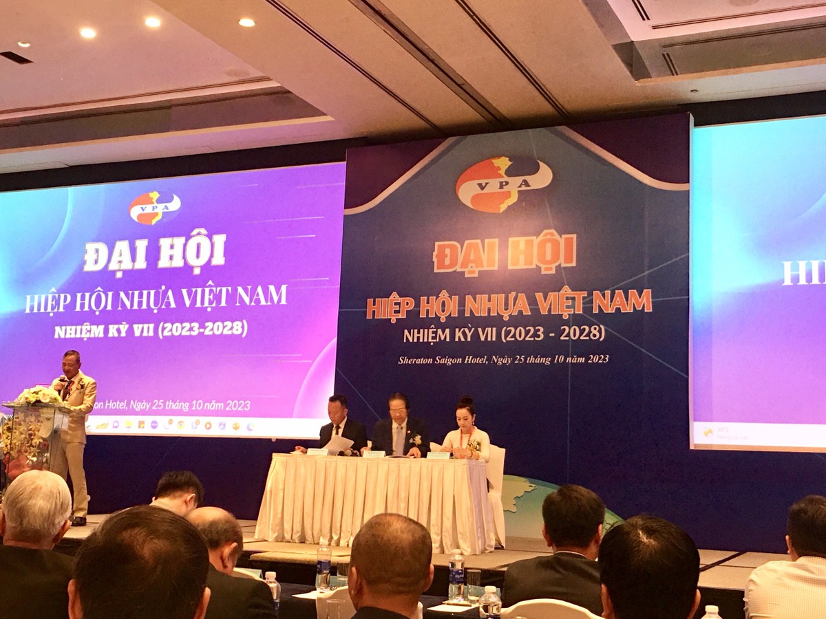 Đại hội Hiệp hội Nhựa Việt Nam ngày 25/10.