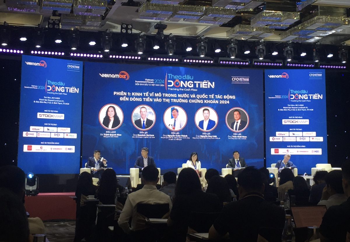 Diễn đàn Đầu tư Việt Nam 2024 với chủ đề Theo dấu Dòng tiền ngày 09/11.