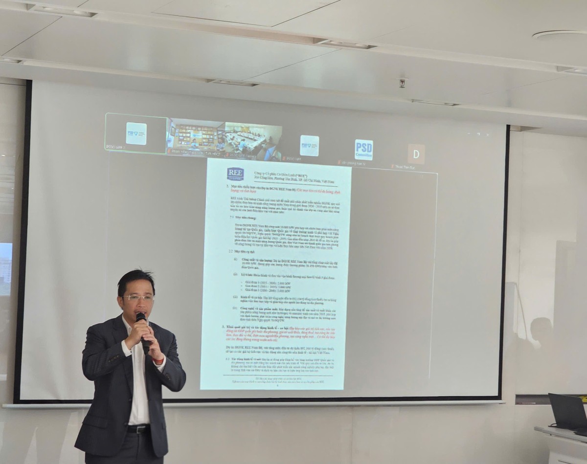 Ông Nguyễn Ngọc Thái Bình, Phó tổng giám đốc REE.