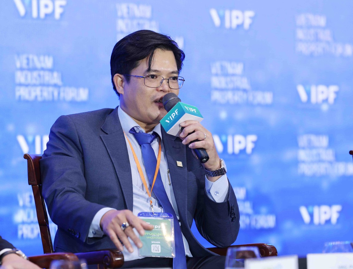 Ông Nguyễn Hữu Thức chia sẻ tại VIPF 2026 (Ảnh: Lê Toàn)