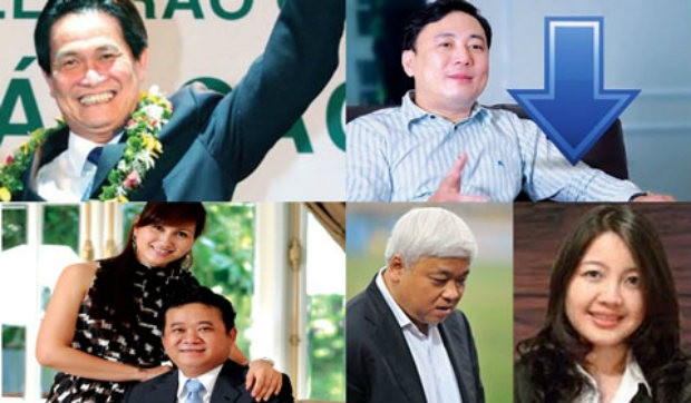 Bốn đại gia đen đủi trong top 10 tỷ phú Việt ảnh 1